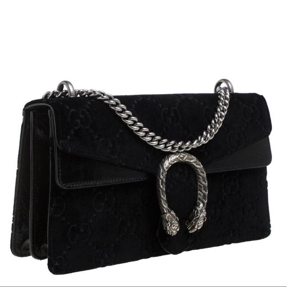 ❤️ SOLD❤️ Gucci Dionysus Gg Velvet Small Shoulder